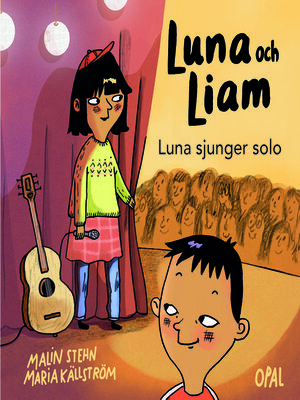 cover image of Luna sjunger solo